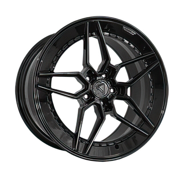 Ковані диски Vissol F-1074 R19 W9.5 PCD5x112 ET56 DIA66.6 (gloss black)
