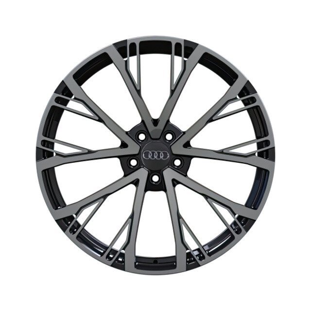 Ковані диски Replica Forged Audi (A2110264) R21 W8.5 PCD5x112 ET43 DIA66.5 (gloss black dark machined face)