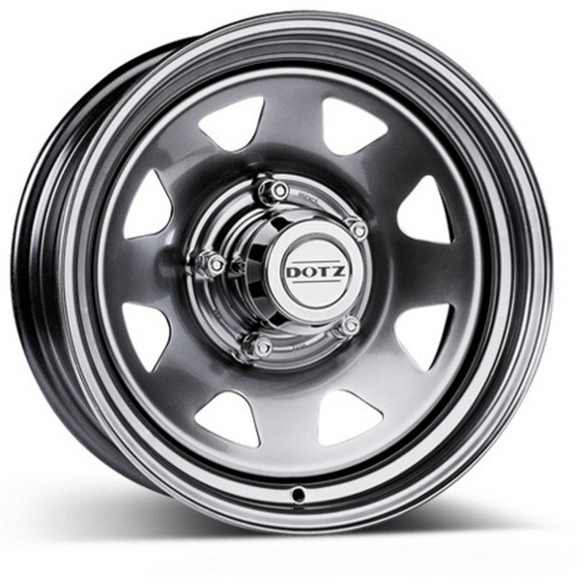 Сталеві диски Dotz Dakar R18 W7 PCD6x139.7 ET24 DIA93.1 (black)-зображення-1