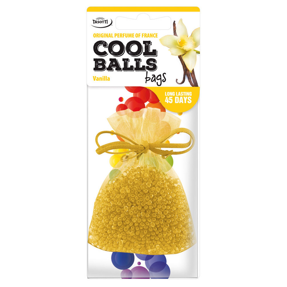 Ароматизатор мішечок Tasotti Cool Balls Bags Vanilla (Ваніль) 25g-зображення-1