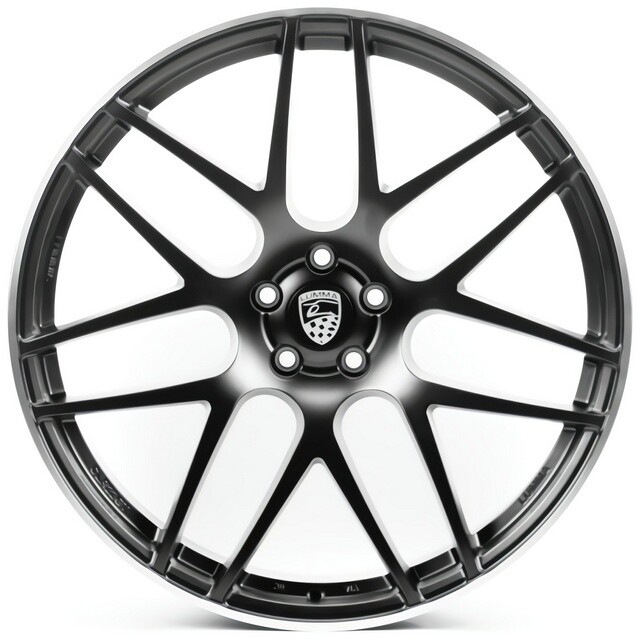 Литі диски Replica Audi (A2110214) R22 W10 PCD5x112 ET18 DIA66.6 (satin black lip polished)