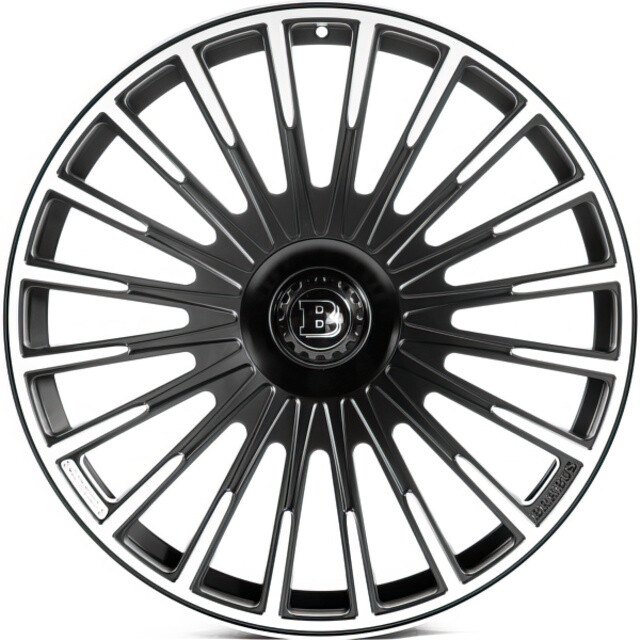 Литі диски Replica Forged Land Rover (LR4) R23 W9.5 PCD5x120 ET42.5 DIA72.45 (satin black machined face)-зображення-1