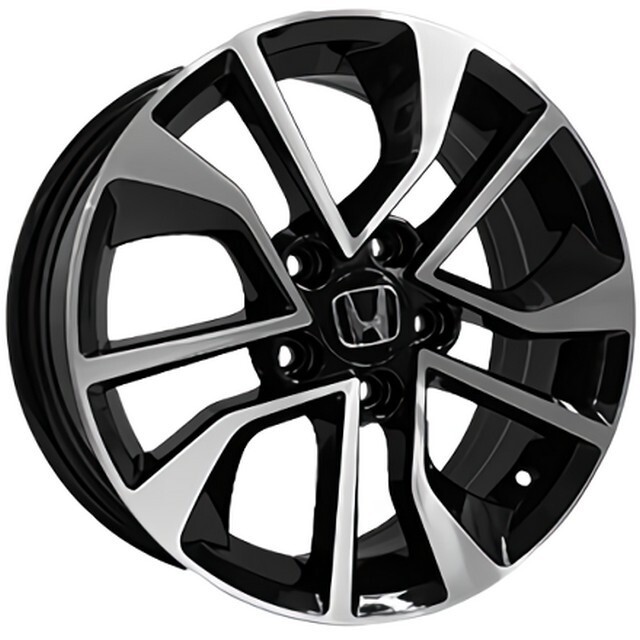 Литі диски Replica Honda (H986) R16 W6.5 PCD5x114.3 ET35 DIA64.1 (BKF) Литі диски Replica Honda (H986) R16 W6.5 PCD5x114.3 ET35 DIA64.1 (BKF)-зображення-14
