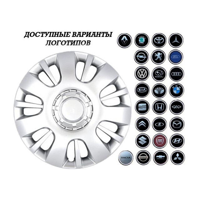 Ковпак колісний SJS 407 R16 (Opel Astra H. Zafira B)
