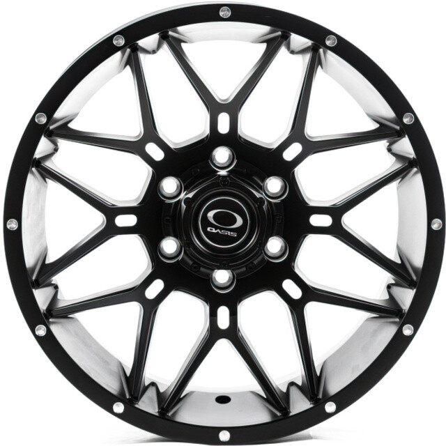 Литі диски Off Road Wheels OW627 R18 W9 PCD6x139.7 ET0 DIA106.1 (matt black milled)-зображення-1