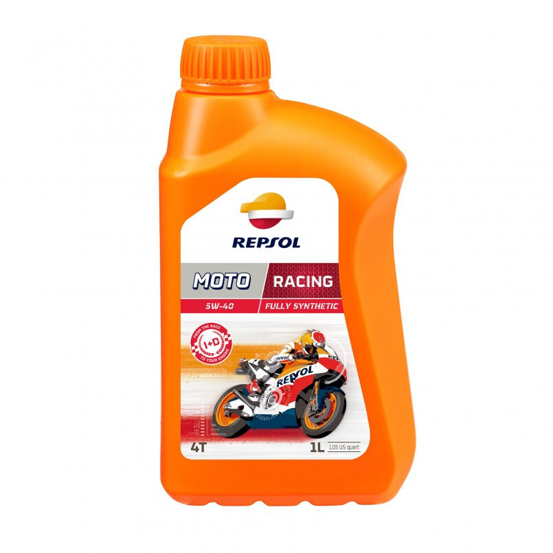 Моторна олія Repsol Moto Racing 4T CP-1 5W-40 (1л.)-зображення-1