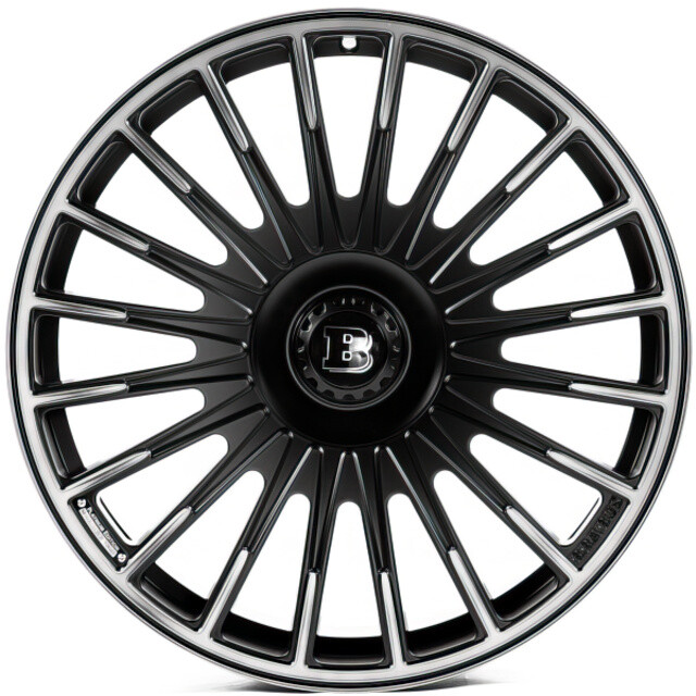 Литі диски Replica Forged Mercedes (MR4) R21 W9 PCD5x112 ET34 DIA66.45 (satin black dark machined face)