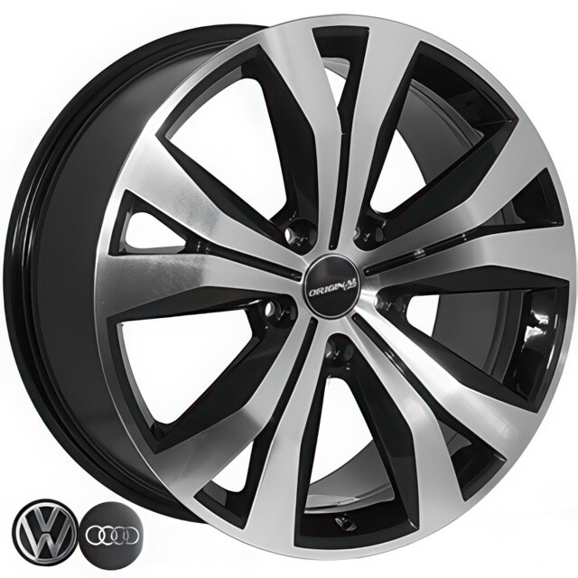 Литі диски Replica Volkswagen (TL0365NW) R20 W9 PCD5x130 ET57 DIA71.6 (BMF) Литі диски Replica Volkswagen (TL0365NW) R20 W9 PCD5x130 ET57 DIA71.6 (BMF)