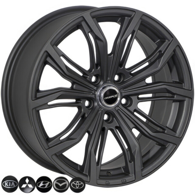 Литі диски Replica Volkswagen (2747) R19 W8.5 PCD5x112 ET40 DIA66.6 (BLKM)