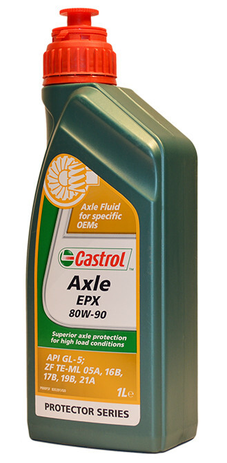 Трансмісійне масло Castrol AXLE EPX 80W-90 (1л.)-зображення-1