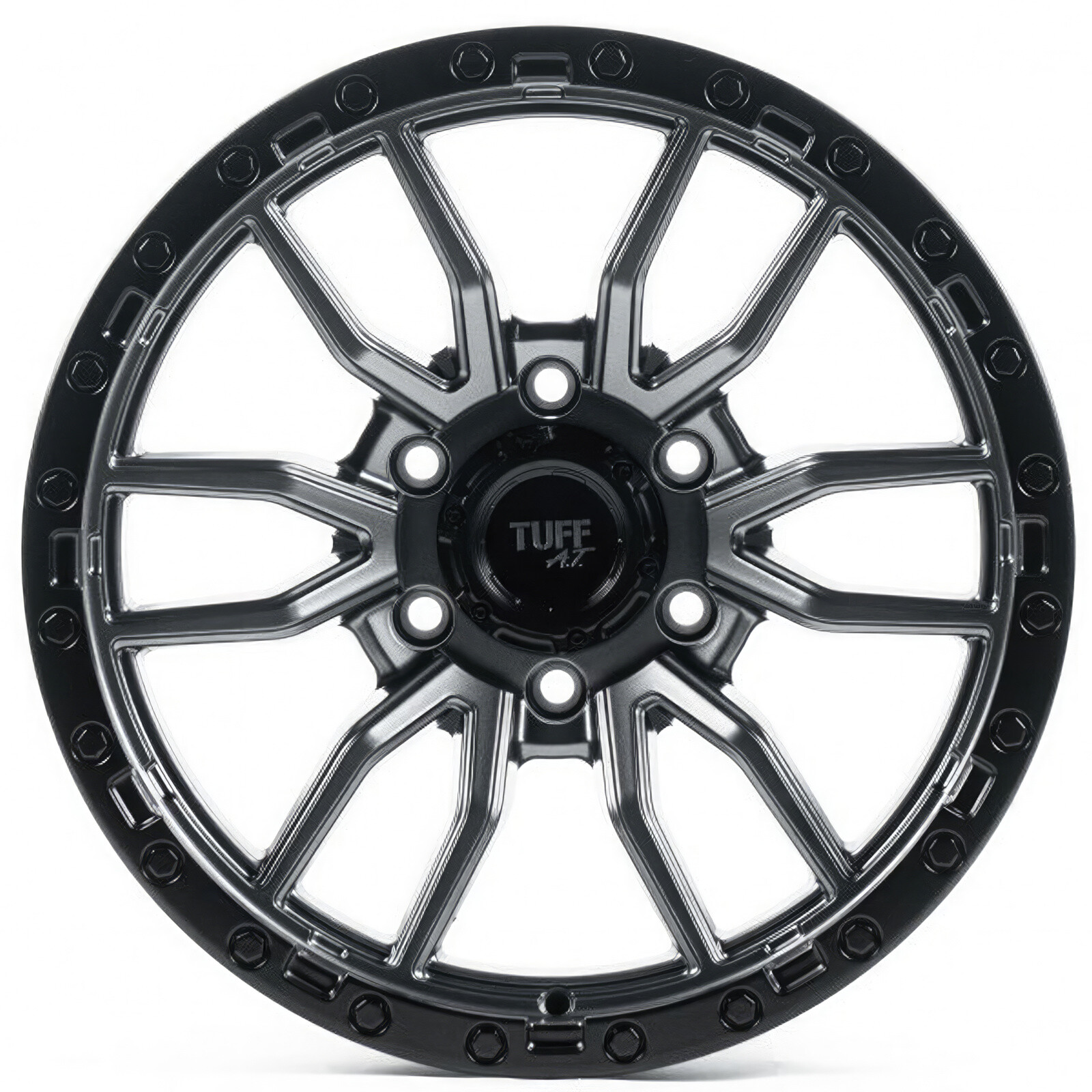 Литі диски Off Road Wheels OW6148 R17 W9 PCD6x139.7 ET0 DIA110.1 (matt grey lip matt black)-зображення-1
