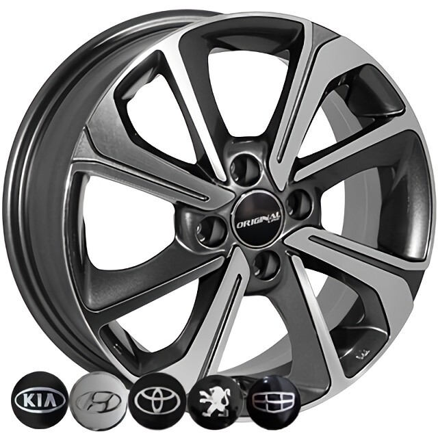 Литі диски Replica Toyota (7854) R15 W6 PCD4x100 ET40 DIA54.1 (MKP) Литі диски Replica Toyota (7854) R15 W6 PCD4x100 ET40 DIA54.1 (MKP)