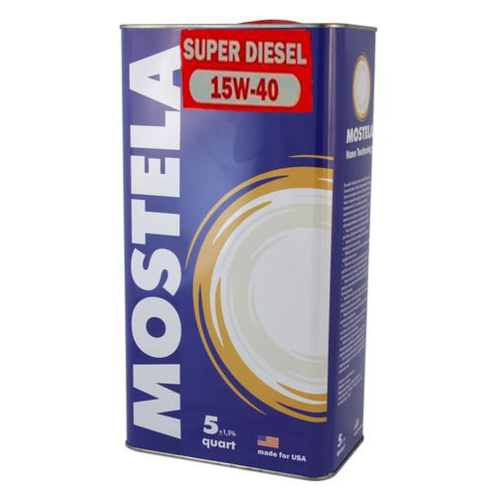 Моторне масло Mostela Super Diesel SG/CF-4 A3/B4 15W-40 (5л.)