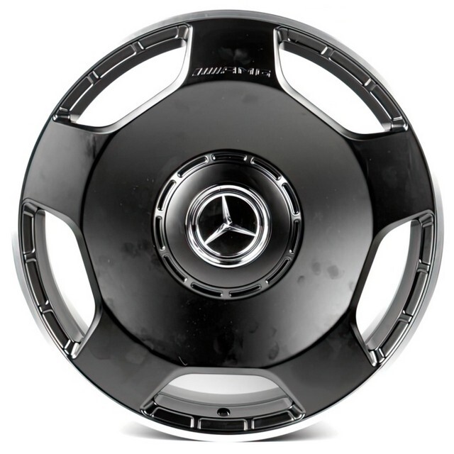 Литі диски Replica Mercedes (MR1337K) R23 W11 PCD5x130 ET20 DIA84.1 (satin black lip polished)-зображення-1