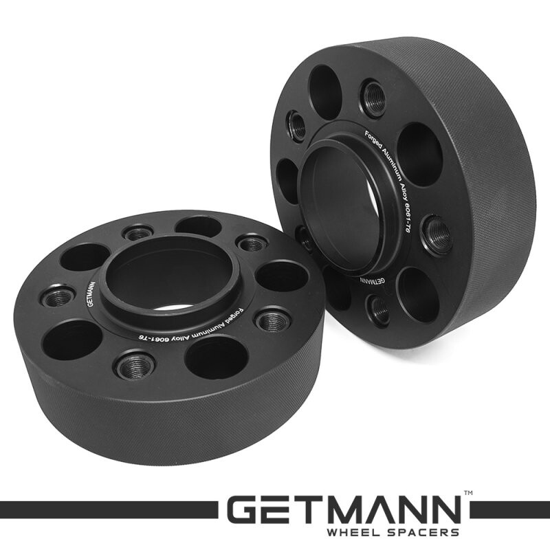 GETMANN | Колісна проставка-адаптер 45мм PCD 5x120 DIA 72.6 з футорками 14x1.5 для BMW X5 E53 (Кована)