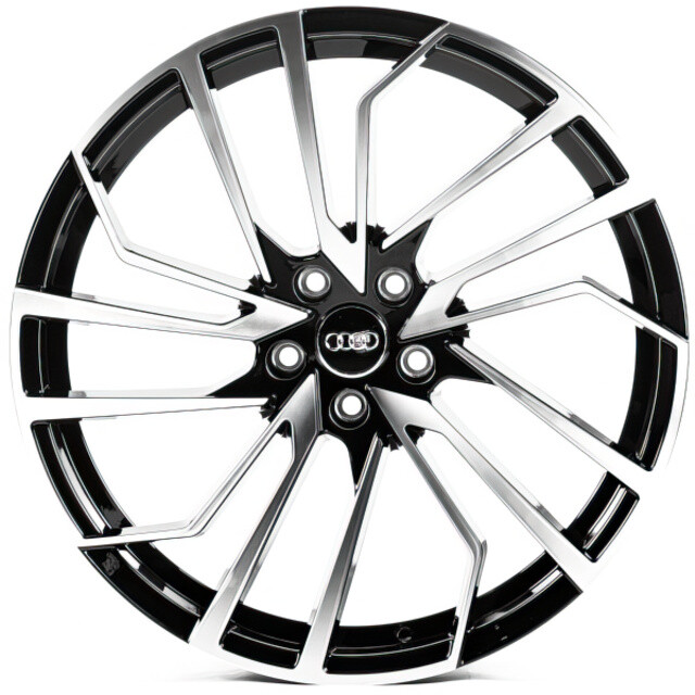 Литі диски Replica Audi (A19816) R19 W8.5 PCD5x112 ET32 DIA66.45 (gloss black machined face)