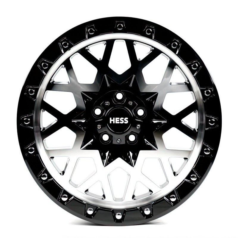 Литі диски Off Road Wheels OW1458 R18 W8.5 PCD5x112 ET40 DIA66.6 (gloss black milling spoke chro)