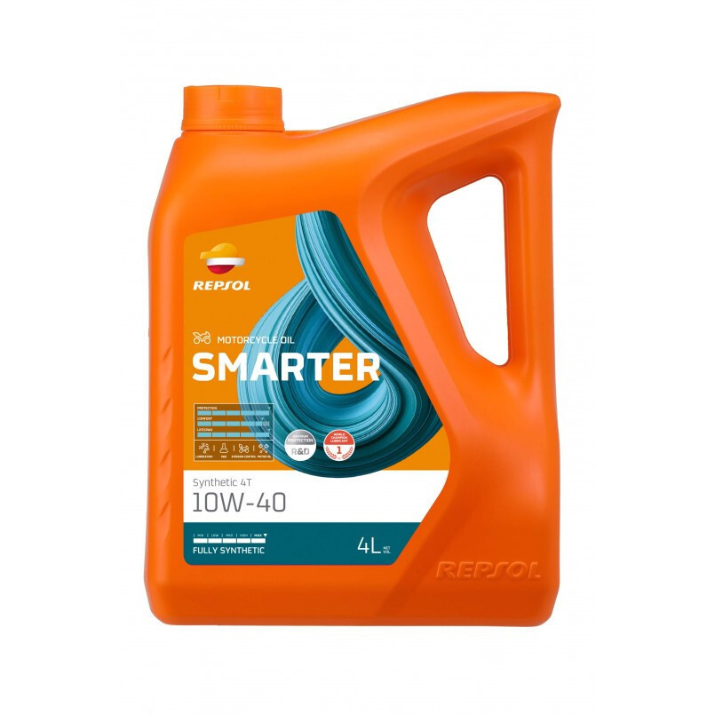 Моторна олива Repsol Smarter Synthetic 4T 10W-40 (4л.)