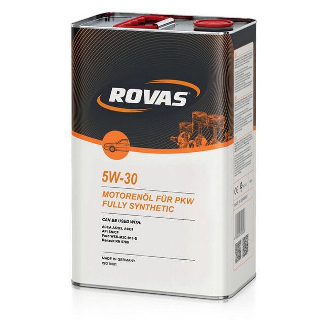 Моторне масло Rovas 5W-30 (4л.) Моторне масло Rovas 5W-30 (4л.)