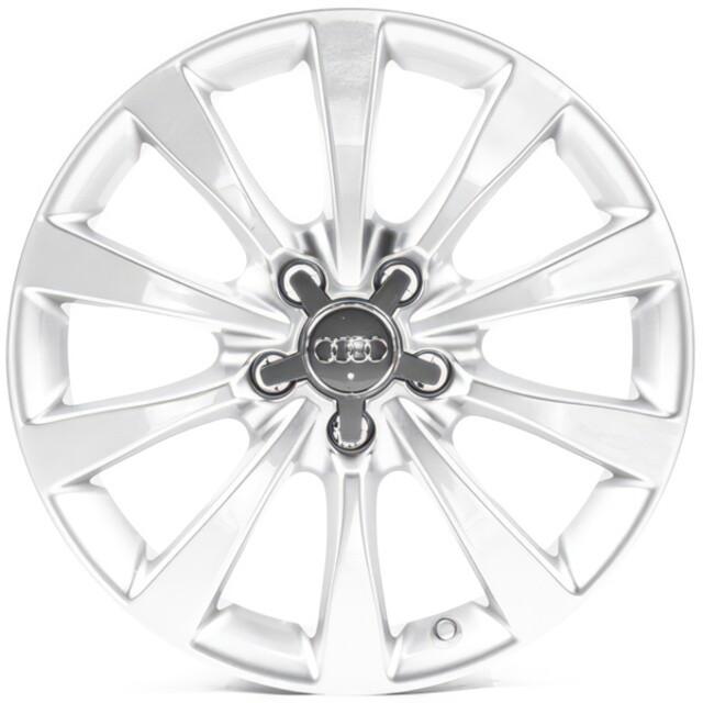 Литі диски Replica Audi (A396) R17 W8 PCD5x112 ET38 DIA66.45 (silver)-зображення-1