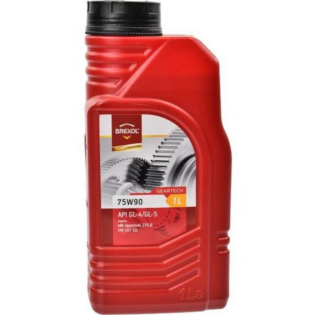Трансмісійна олія BREXOL GEARTECH EP 75W-90 GL-4/GL-5 (1л.) Трансмісійна олія BREXOL GEARTECH EP 75W-90 GL-4/GL-5 (1л.)