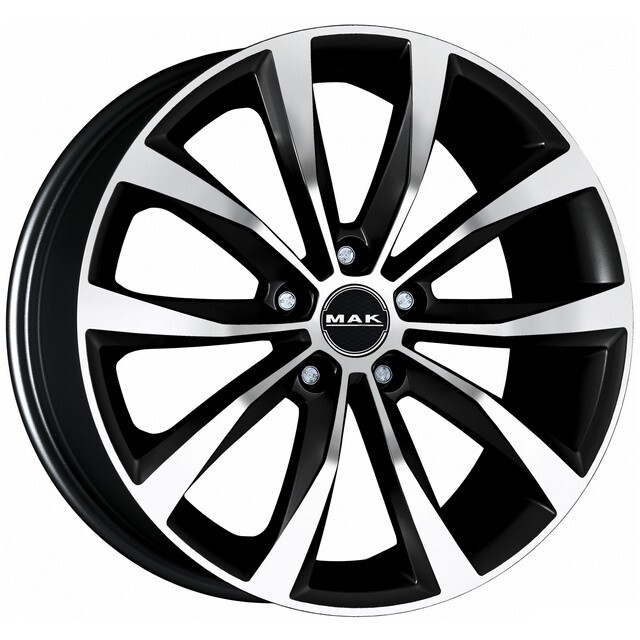 Литі диски Mak Wolf R18 W7.5 PCD5x114.3 ET35 DIA76 (black mirror)