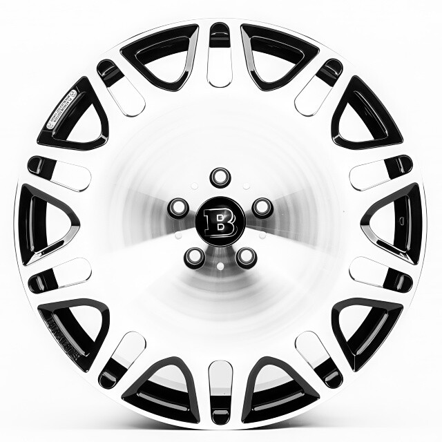 Литі диски Replica Mercedes (MR0201) R22 W10 PCD5x130 ET30 DIA84.1 (gloss black machined)