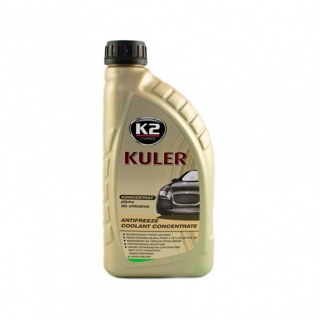 Антифриз K2 KULER Konc. (1л.) GREEN, (концентрат зелений)