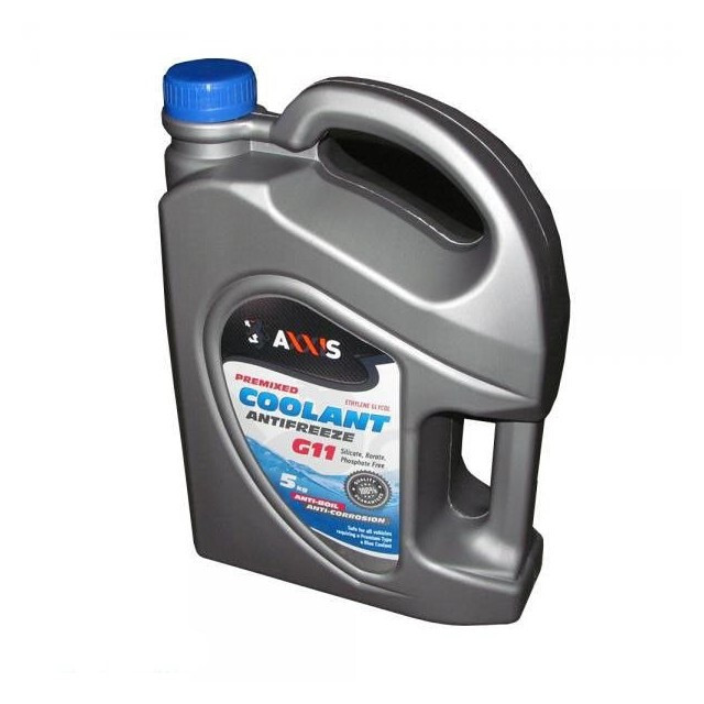 Антифриз AXXIS BLUE концентрат ECO-80C (синій) G11 5кг.