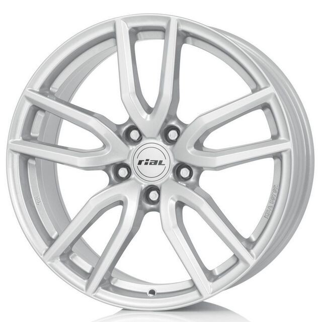 Литі диски Rial Torino R18 W8 PCD5x112 ET45 DIA70.1 (polar silver)-зображення-1