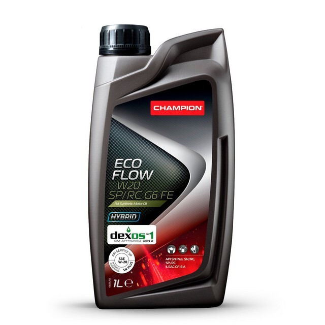 Моторна олива Champion Eco Flow 5W-20 SP/RC G6 FE (1л.)