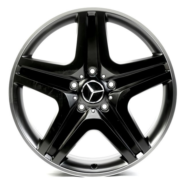 Литі диски Replica Mercedes (MR1131) R20 W9.5 PCD5x130 ET50 DIA84.1 (semi matt black machined lip)