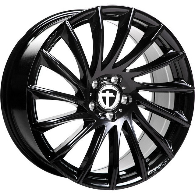 Литі диски Tomason TN16 R18 W8 PCD5x112 ET35 DIA72.6 (gloss black)-зображення-1