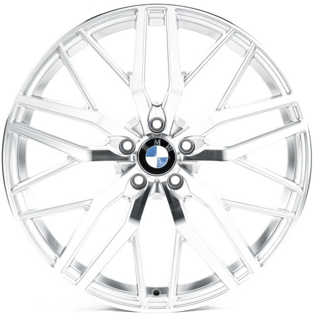 CW0210 silver machined face Литі диски Cast Wheels CW0210 R20 W10 PCD5x112 ET35 DIA66.6 (silver machined face)