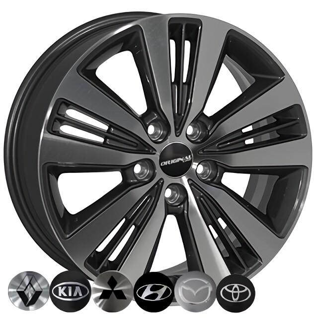 Литі диски Replica Kia (TL0254N) R17 W7 PCD5x114.3 ET51 DIA67.1 (GMF)