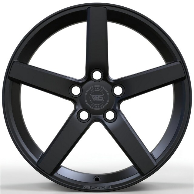 Литі диски WS Forged WS1059B R18 W8 PCD5x120 ET41.5 DIA72.6 (satin black)-зображення-1