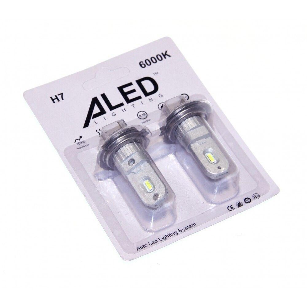 Лампи світлодіодні ALed H7 6000K 12W H7A01 (2шт)
