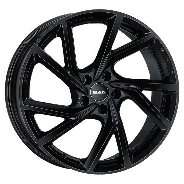 Литі диски Mak Kassel R20 W8 PCD5x108 ET45 DIA72 (black polished)