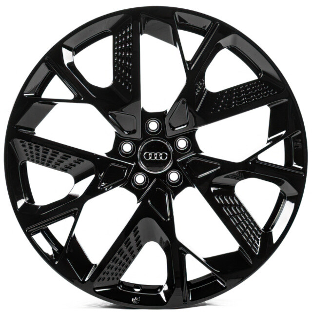 Литі диски Replica Forged Audi (A006) R21 W11.5 PCD5x130 ET66 DIA71.6 (gloss black)-зображення-1