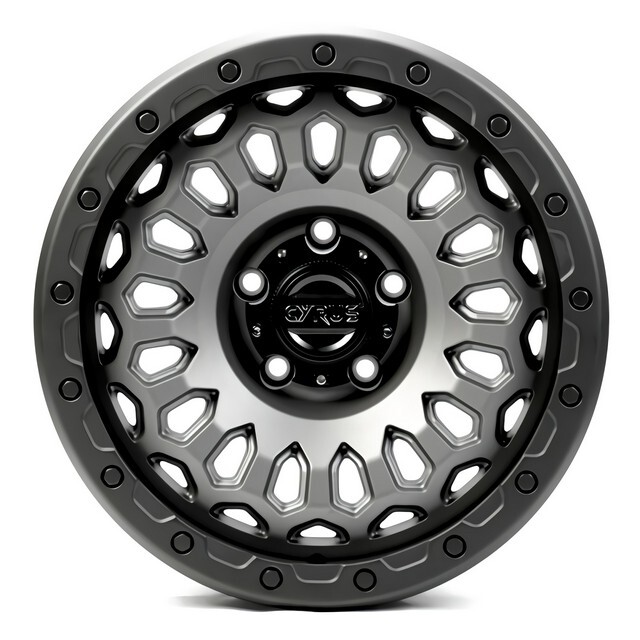 Литі диски Off Road Wheels OW1710 R17 W8.5 PCD5x127 ET-12 DIA71.6 (matt gun metal black ring)-зображення-1