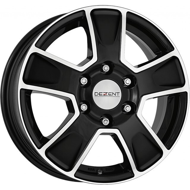 Литі диски Dezent Van R16 W7 PCD6x114.3 ET28 DIA66.1 (BP)