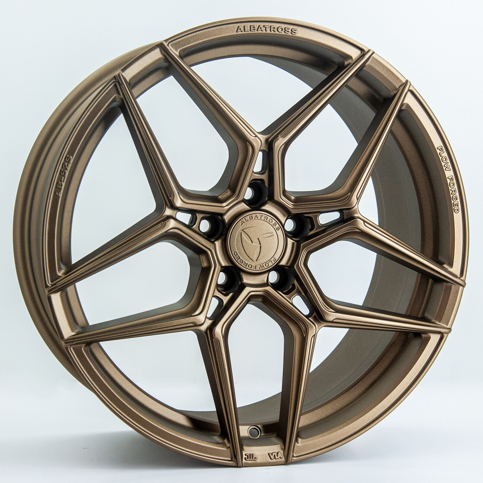 Литі диски VLF AKF02 R19 W8.5 PCD5x114.3 ET35 DIA67.1 (satin bronze)-зображення-1