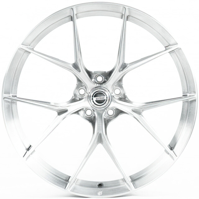 Литі диски WS Forged WS089C R21 W11 PCD5x112 ET18 DIA66.5 (brushed silver)-зображення-1