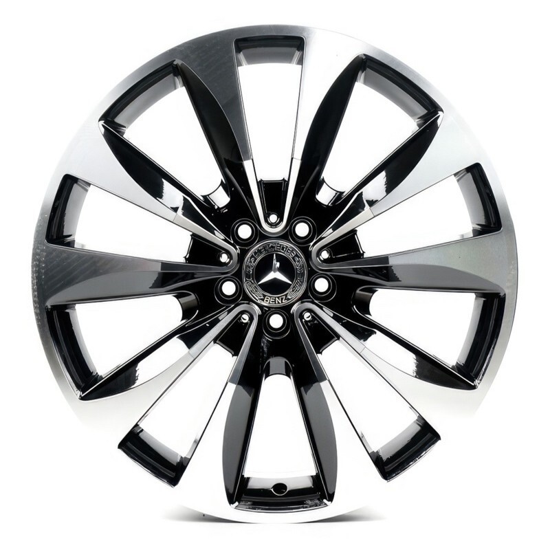 Литі диски Replica Mercedes (MR282) R20 W9 PCD5x112 ET57 DIA66.6 (gloss black machined face)