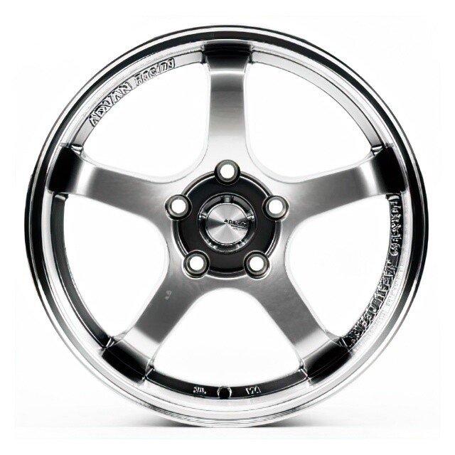 Литі диски Cast Wheels CW019 R16 W7 PCD4x100 ET35 DIA73.1 (hyper black machined lip)-зображення-1