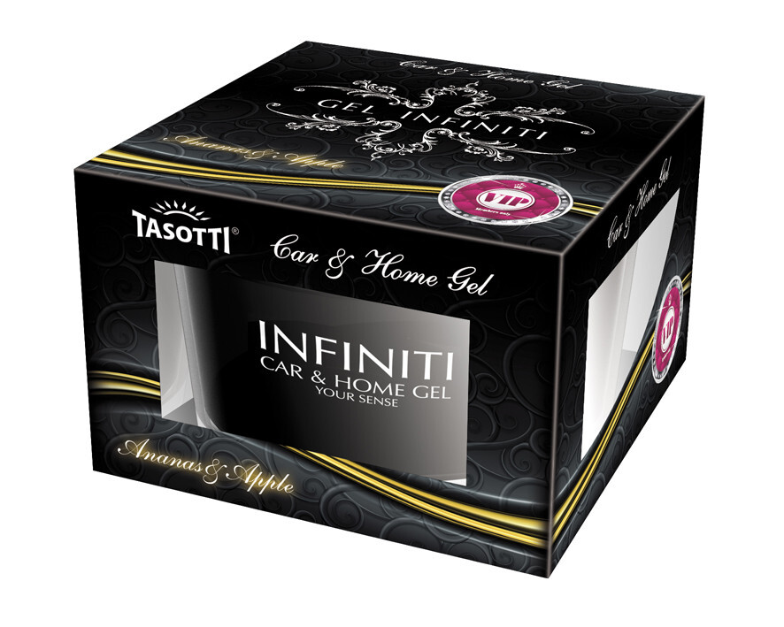 Ароматизатори гелеві - на панель Tasotti "Gel Infiniti" Ananas Apple 50ml-зображення-1