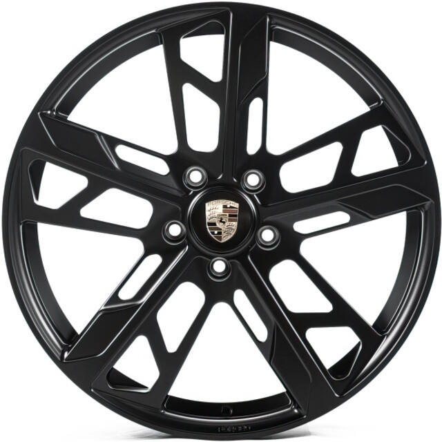 Литі диски Replica Forged Porsche (PR009) R21 W11.5 PCD5x130 ET66 DIA71.6 (satin black)