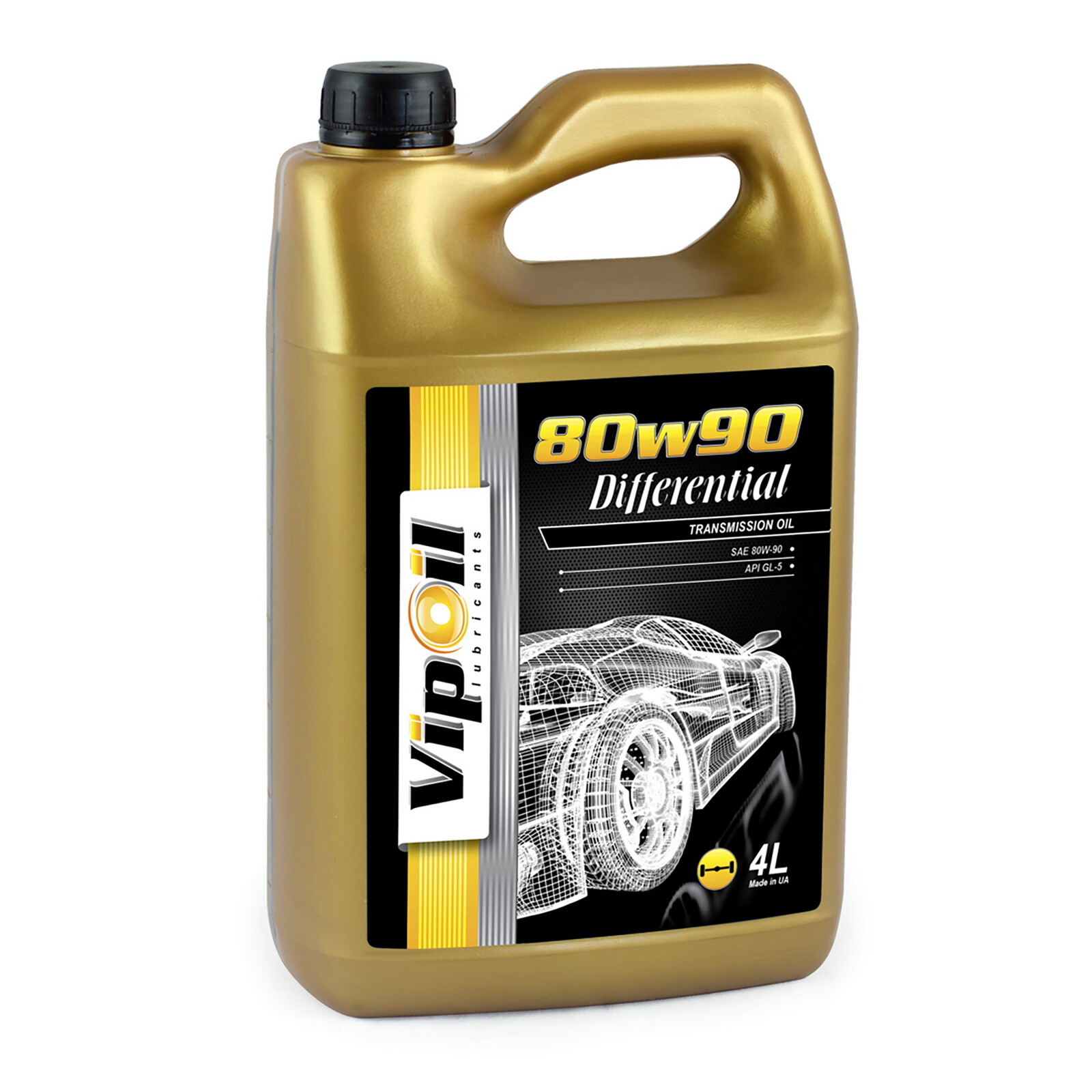 Трансмісійна олива VipOil Differential GL-5 80W-90 (4л.)