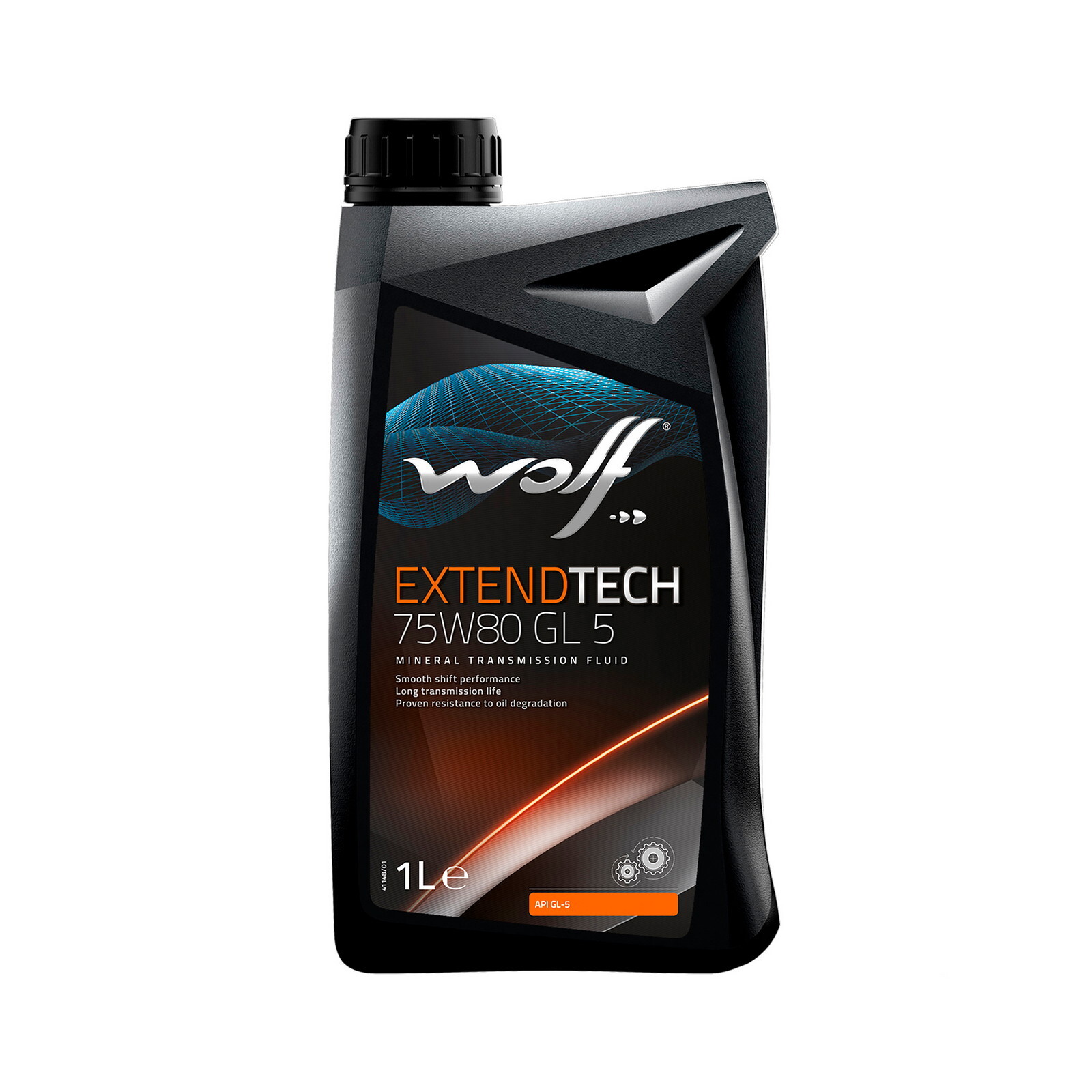 Трансмісійна олива Wolf ExtendTech GL-5 75W-80 (1л.)