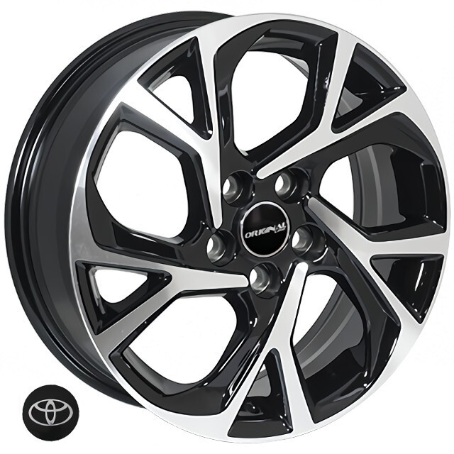 Литі диски Replica Toyota (TL0069NW) R17 W6.5 PCD5x114.3 ET45 DIA60.1 (BMF)-зображення-111